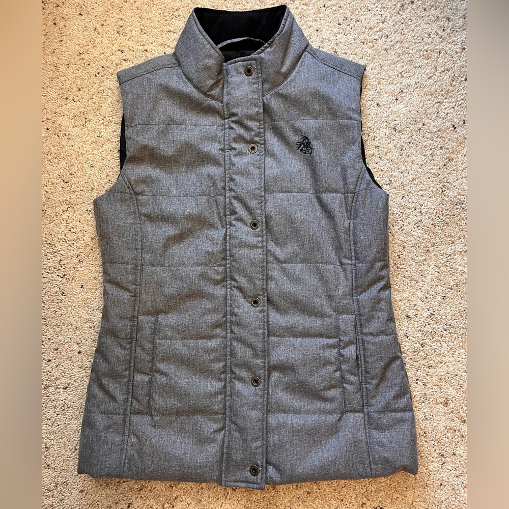 Legendary Whitetails Women's Charcoal Quilted Vest